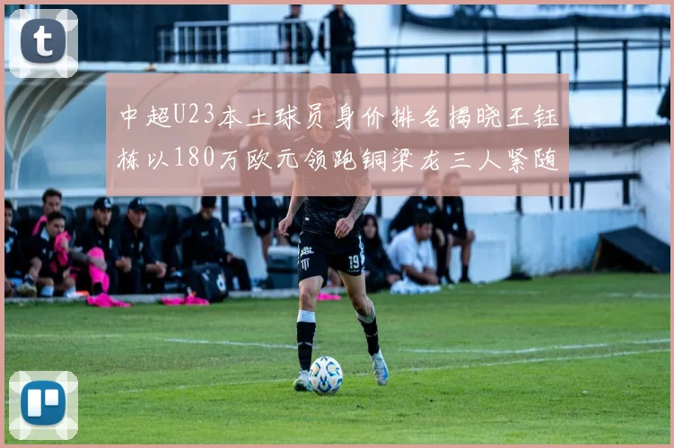 中超U23本土球员身价排名揭晓王钰栋以180万欧元领跑铜梁龙三人紧随其后
